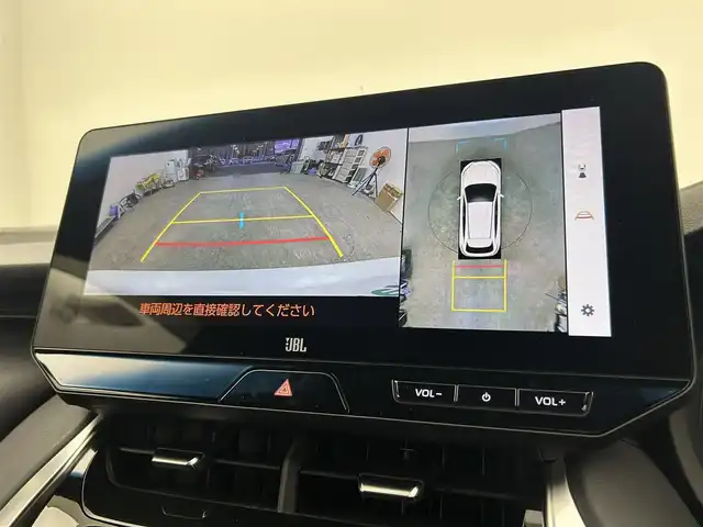 トヨタ ハリアー ハイブリッド Z レザーパッケージ 千葉県 2024(令6)年 2.7万km ホワイトパールクリスタルシャイン 禁煙車/LTA（レーントレーシングアシスト）/PCS（プリクラッシュセーフティ）/RCTA（リヤクロストラフィックアラート）/BSM（ブラインドスポットモニター）/PKSB（パーキングサポートブレーキ）/純正12.3インチナビ/・BT/ACP/AA/フルセグ/JBLサウンド/パノラミックビューモニター/レザーシート/前席シートヒーター/前席シートベンチレーション/前席パワーシート/ステアリングヒーター/オートクルーズコントロール/デジタルインナールームミラー/ヘッドアップディスプレイ/LEDヘッドライト/オートライト/オートハイビーム/ETC2.0