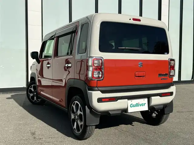 スズキ ハスラー HYBRID X 大阪府 2024(令6)年 1.1万km オレンジⅡ スズキセーフティー　/純正９インチコネクトナビ　/　フルセグＴＶ／ＣＤ／ＤＶＤ／ＢＴ／/　アップルカープレイ／アンドロイドオート　/全方位カメラ　/追従型クルーズコントロール　/シートヒーター　/ＥＴＣ/純正フロアマット　/前後ドライブレコーダー/LEDヘッドライト/純正15インチアルミホイール