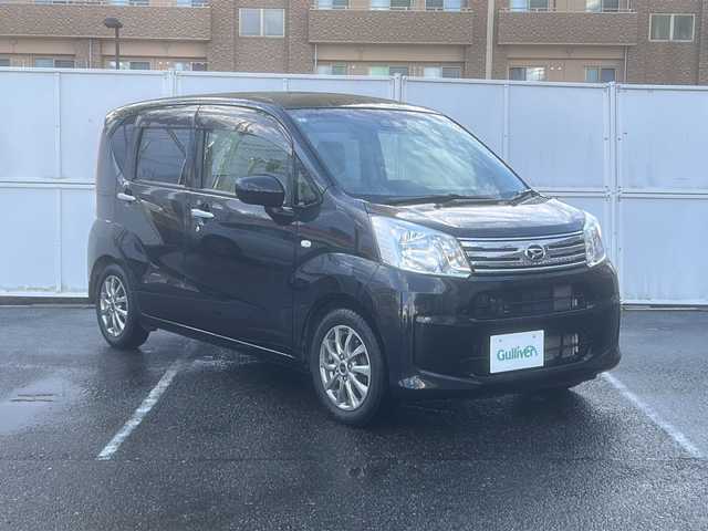 ダイハツ ムーヴ X SAⅢ 秋田県 2019(平31)年 4.4万km ブラックマイカメタリック ４WD /衝突軽減装置/純正ナビ/　フルセグ/Bluetooth/　CD/DVD/SD/USB/オートライト/オートハイビーム/アイドリングストップ/横滑り防止スイッチ/純正フロアマット/プッシュスタート/バックカメラ/運転席シートヒーター/ベンチシート