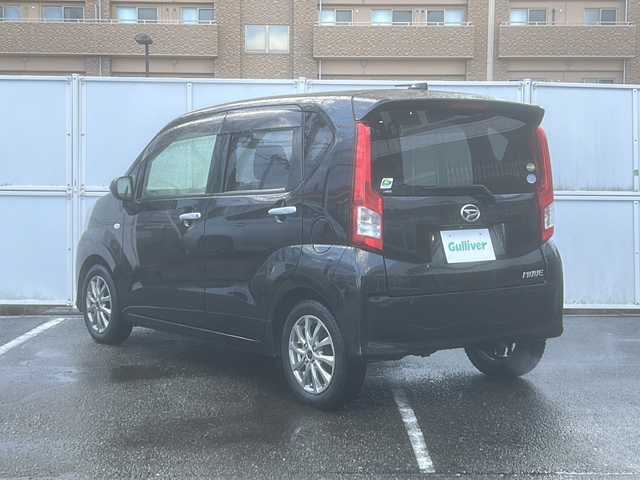 ダイハツ ムーヴ X SAⅢ 秋田県 2019(平31)年 4.4万km ブラックマイカメタリック ４WD /衝突軽減装置/純正ナビ/　フルセグ/Bluetooth/　CD/DVD/SD/USB/オートライト/オートハイビーム/アイドリングストップ/横滑り防止スイッチ/純正フロアマット/プッシュスタート/バックカメラ/運転席シートヒーター/ベンチシート