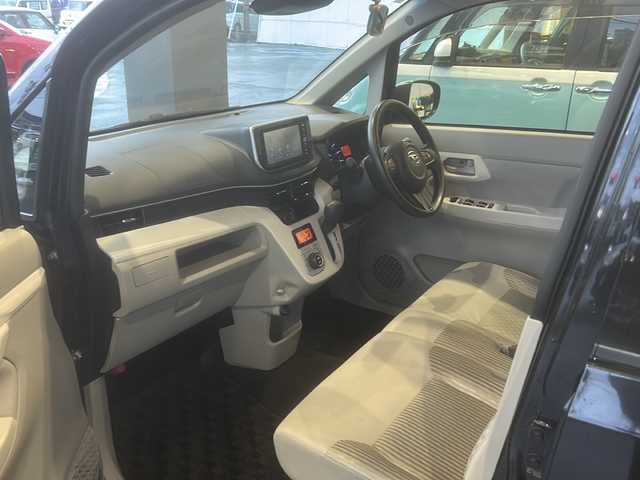 ダイハツ ムーヴ X SAⅢ 秋田県 2019(平31)年 4.4万km ブラックマイカメタリック ４WD /衝突軽減装置/純正ナビ/　フルセグ/Bluetooth/　CD/DVD/SD/USB/オートライト/オートハイビーム/アイドリングストップ/横滑り防止スイッチ/純正フロアマット/プッシュスタート/バックカメラ/運転席シートヒーター/ベンチシート