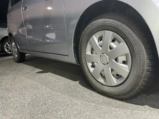 ダイハツ ミラ L 新潟県 2009(平21)年 3.9万km ブライトシルバーメタリック ５MT/純正ホイール冬タイヤ装着/ドアバイザー/レベライザー/CDプレーヤー