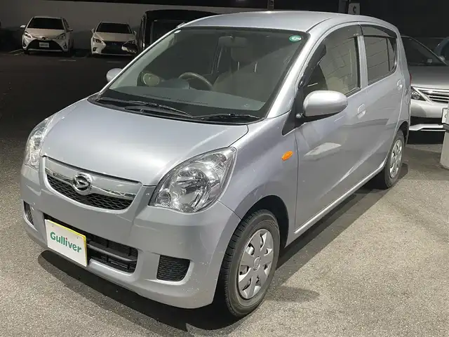 ダイハツ ミラ L 新潟県 2009(平21)年 3.9万km ブライトシルバーメタリック ５MT/純正ホイール冬タイヤ装着/ドアバイザー/レベライザー/CDプレーヤー