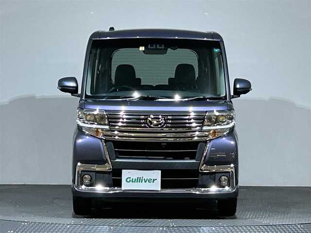 ダイハツ タント カスタムX トップED LTD SAⅢ 愛媛県 2018(平30)年 1.8万km メテオライトグレーイリュージョナルP ・純正ナビ(NSZN-W68D)/(フルセグ/CD/DVD/BT)/・衝突被害軽減ブレーキ/・オートハイビーム/・アイドリングストップ/・全方位カメラ/・ハーフレザーシート/・D席シートヒーター/・両側パワースライドドア/・ETC/・純正14インチアルミホイール/・純正フロアマット/・ステアリングリモコン/・ドアバイザー/・取扱説明書/・保証書