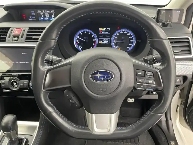 スバル レヴォーグ 1．6GT－S アイサイト 富山県 2014(平26)年 6万km クリスタルホワイトP アイサイト/4WD/純正ナビ(AM/FM/CD/DVD)/フルセグTV/バックカメラ/レーダークルーズコントロール/レーンキープアシスト/アイドリングストップ/パーキングアシスト/ETC/前後ドライブレコーダー/前後コーナーセンサー/LEDヘッドライト/前席パワーシート/純正AW/パドルシフト