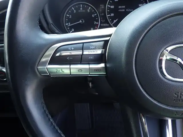 マツダ ＣＸ－３０ 20S プロアクティブツーリングセレ 千葉県 2020(令2)年 5.6万km ソウルレッドクリスタルM i-ACTIVSENSE/・スマートブレーキサポート/・レーンキープ・アシスト・システム/・ブラインドスポットモニタリング/・レーダークルーズコントロール/アクティブ・ドライビング・ディスプレイ/パワーバックドア/純正SDナビ/地デジTV/【DVD/CD再生機能　Bluetooth接続】/360°ビュー・モニター/BOSEサウンド/リバース連動ドアミラー（左）/運転席パワーシート/ドライブレコーダー（前後撮影）/運転席パワーシート/前席シートヒーター/革巻きステアリング/ステアリングスイッチ/ETC/LEDヘッドライト/ウインカーミラー/純正18インチアルミホイル/サイド/カーテンエアバッグ/アドバンストキーレスエントリー