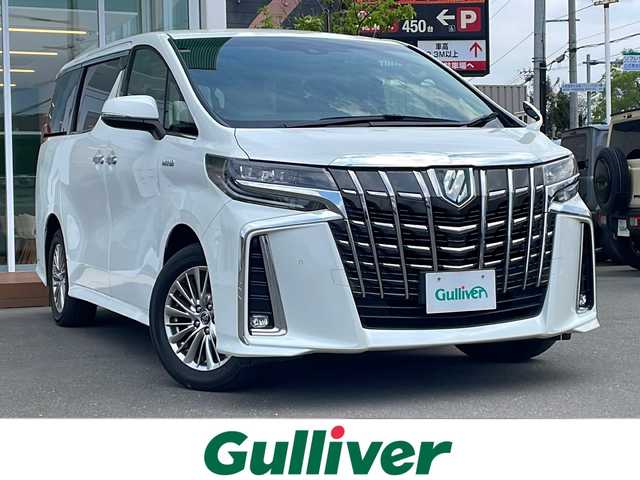 トヨタ アルファードハイブリット S 道央・札幌 2019(令1)年 3.9万km ホワイトパールクリスタルシャイン ・4WD/・衝突軽減ブレーキ/・寒冷地仕様/・純正SDナビ/　CD＆DVD＆BT＆TV/・バックカメラ/・両側パワースライドドア/・レーダークルーズコントロール/・コーナーセンサー/・レーンキープアシスト/・前後ドライブレコーダー/・純正エンジンスターター/・ワイパー熱線/・プッシュスタート/・スマートキー/・オートエアコン/・オートライト/・オートリトラミラー/・MT付きAT/・ビルトインETC/・純正フロアマット/・オートハイビーム/・ウィンカーミラー/・フォグライト