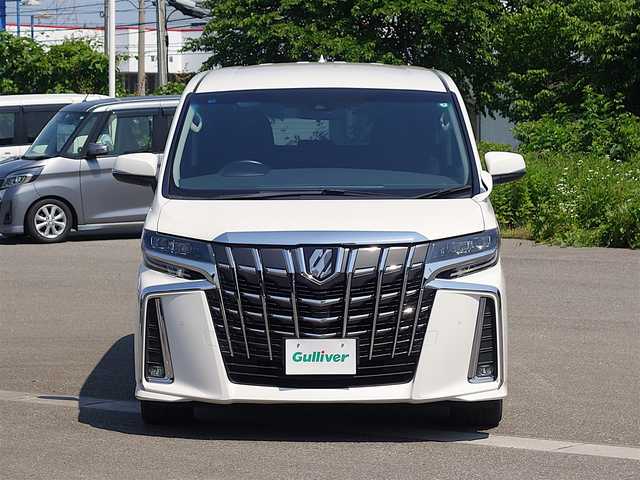 トヨタ アルファード S 山形県 2020(令2)年 9.8万km ホワイトパールクリスタルシャイン 4WD/純正SDナビ/　　【CD BT ワンセグ AUX】/バックカメラ/両側パワースライドドア/レーダークルーズコントロール/LEDオートヘッドライト/純正18インチアルミホイール/アイドリングストップ/コーナーセンサー/ステアリングスイッチ/MTモード付AT/電動格納ウィンカーミラー/フォグランプ/WAC/スマートキー×2/ETC