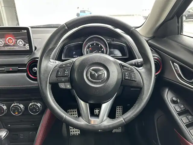 マツダ ＣＸ－３ XD ツーリング 静岡県 2016(平28)年 4.9万km ディープクリスタルブルーマイカ 衝突軽減/フルセグＴＶ/ＤＶＤ再生/ＢＴオーディオ/バックカメラ/ビルトインＥＴＣ/前後ドラレコ/ＢＯＳＥスピーカー/ハーフレザーシート/クルコン/ＬＥＤヘッドライト/オートライト/オートエアコン/アイドリングストップ/純正フロアマット/純正１８AW