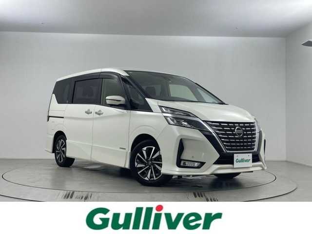 日産 セレナ ハイウェイスター V 埼玉県 2020(令2)年 6.9万km ブリリアントホワイトパール 純正ナビ/全方位カメラ/前後ドライブレコーダー/ETC/プロパイロット/ブラインドスポットモニター/衝突軽減ブレーキ/電子パーキングシステム/ブレーキホールド/アイドリングストップ/ウィンカーミラー/フロントフォグランプ/両側パワースライドドア/純正フロアマット/純正ドアバイザー/純正16インチアルミホイール