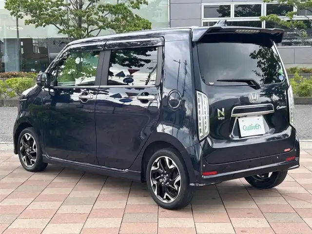 ホンダ Ｎ ＷＧＮ カスタム Lターボ ホンダS 福島県 2020(令2)年 4.8万km ミッドナイトブルービームM ホンダセンシング/衝突軽減ブレーキ〈CMBS〉/誤発進抑制機能/歩行者事故低減ステアリング/先行車発進お知らせ機能/標識認識機能/路外逸脱抑制機能/渋滞追従機能付ACC〈アダプティブ・クルーズ・コントロール〉/車線維持支援システム〈LKAS〉/後方誤発進抑制機能/オートハイビーム/純正ナビゲーション/型番：VXU-207NBi/【CD/DVD/SD/BT/TV】/バックカメラ/ドライブレコーダー/ビルトインETC/ステアリングリモコン/パドルシフト/運転席シートヒーター/アイドリングストップ/純正フロアマット/ドアバイザー