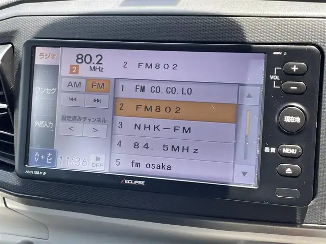 ダイハツ ミラ イース X SAⅢ 滋賀県 2019(令1)年 3.7万km ホワイト 禁煙車/社外ナビ/（CD/USB/ワンセグ）/バックカメラ/LEDライト/ETC/純正アルミホイール/コーナーセンサー/アイドリングストップ/オートハイビーム/リモコンキー/電格ミラー/フロアマット/ドアバイザー