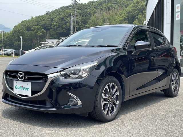 マツダ デミオ XD ツーリング 兵庫県 2019(平31)年 7.9万km 黒 純正SDナビ/・BT/・CD/DVD/・AUX/360°ビューモニター/バックカメラ/クルーズコントロール/レーン逸脱警報/パーキングアシスト/サイドエアバック/前後コーナーセンサー/HUD/アイドリングストップ/シートヒーター/ETC/横滑り防止/パドルシフト