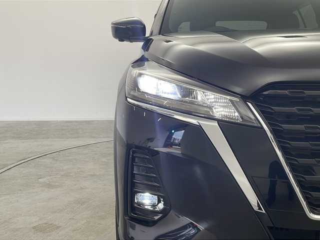 日産 キックス X 群馬県 2021(令3)年 3万km ピュアブラック 純正９型ナビ　プロパイロット　純正ドライブレコーダー　ハーフレザー　アダプティブクルーズコントロール　純正ビルトインＥＴＣ２．０　ＬＥＤヘッドライト　衝突被害軽減ブレーキ　純正１７インチアルミホイール