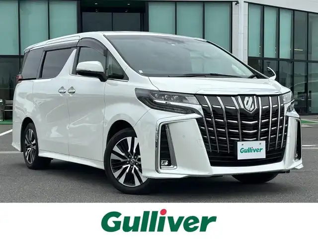 トヨタ アルファード S Cパッケージ 奈良県 2020(令2)年 4.9万km ホワイトパールクリスタルシャイン ９インチディスプレイオーディオ　/フルセグ　/Ｂｌｕｅｔｏｏｔｈ　/１２．１インチフリップダウンモニター　/ビルトインＥＴＣ２．０　/レーダークルーズコントロール　/バックカメラ　/電動リアゲート　/パワーシート/前後ドライブレコーダー/純正フロアマット/両側パワースライドドア/純正アルミホイール/リアサンシェード