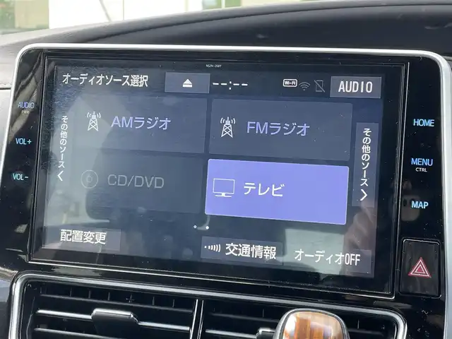 トヨタ エスティマ ハイブリッド アエラス プレミアム G 青森県 2019(令1)年 5.3万km ホワイトパールクリスタルシャイン ４WD/純正ナビ/フルセグTV/CD/DVD/BT/バックモニター/ETC２．０/両側パワスライドドア/パワーバックドア/シートヒーター/クルーズコントロール/スマートキー×２