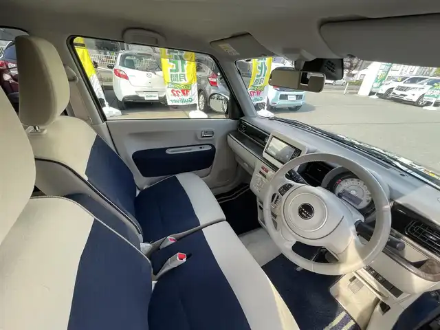 スズキ ラパン モード 長野県 2021(令3)年 2万km ノクターンブルーパール/ホワイト 2トーンルーフ 取扱説明書/フルセグテレビ/AM/FM/iPod/プッシュスタート/ドアバイザー/アイドリングストップ/パーキングセンサー/レーンキープアシスト/純正フロアマット/コーナーセンサー/スマートキー/スペアキー/パワーウィンドウ/シートヒーター/オートライト/オートハイビーム