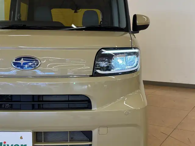 スバル シフォン L 群馬県 2025(令7)年 0.4万km 黄 禁煙車　衝突軽減　クリアランスソナー　純正オーディオ　両側スライドドア　アイドリングストップ　スマートキー　プッシュスタート　ドライブレコーダー　ＬＥＤ　オートライト　フロアマット　ドアバイザ