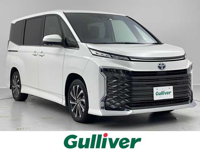 トヨタ ヴォクシー ハイブリッド S－Z 茨城県 2023(令5)年 3.9万km ホワイトパールクリスタルシャイン 純正１０．５インチナビ　ＨＤＭＩ　パノラミックビューモニター　パーキングアシスト　　ＥＴＣ　両側電動スライドドア　コーナーセンサー　レーダークルーズコントロール　レーンキープアシスト　シートヒーター