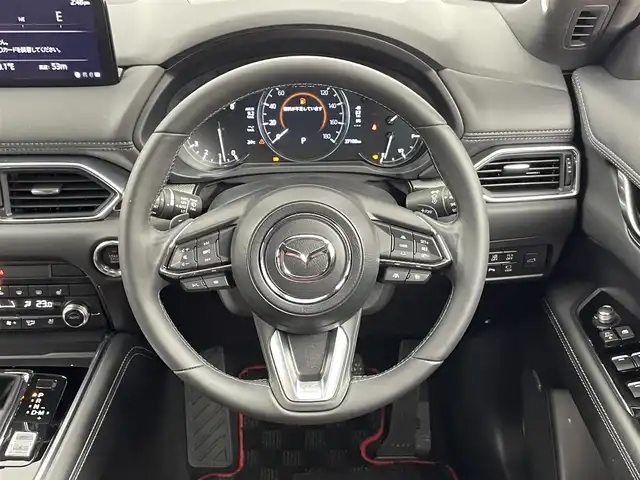 マツダ ＣＸ－８ 25S スポーツアピアランス 千葉県 2023(令5)年 2.8万km ポリメタルグレーM 純正メモリナビ　/Ｂｌｕｅｔｏｏｔｈ　/フルセグＴＶ　/ＡｐｐｌｅＣａｒｐｌａｙ　/全周囲カメラ　/ＢＯＳＥスピーカー　/後席モニター　/シートヒーター/ベンチレーション/レザーシート/革巻きステアリング/ステアリングスイッチ/電動パーキングブレーキ　/オートホールド　/パワーバックドア　/パドルシフト/オートLEDヘッドライト/純正アルミホイール/ETC