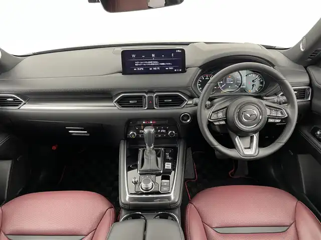 マツダ ＣＸ－８ 25S スポーツアピアランス 千葉県 2023(令5)年 2.8万km ポリメタルグレーM 純正メモリナビ　/Ｂｌｕｅｔｏｏｔｈ　/フルセグＴＶ　/ＡｐｐｌｅＣａｒｐｌａｙ　/全周囲カメラ　/ＢＯＳＥスピーカー　/後席モニター　/シートヒーター/ベンチレーション/レザーシート/革巻きステアリング/ステアリングスイッチ/電動パーキングブレーキ　/オートホールド　/パワーバックドア　/パドルシフト/オートLEDヘッドライト/純正アルミホイール/ETC
