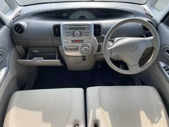 ダイハツ タント X 熊本県 2009(平21)年 6.6万km ブラックマイカ 保証書/取扱説明書/純正フロアマット/純正ホイールキャップ/電動格納ミラー/ハロゲン