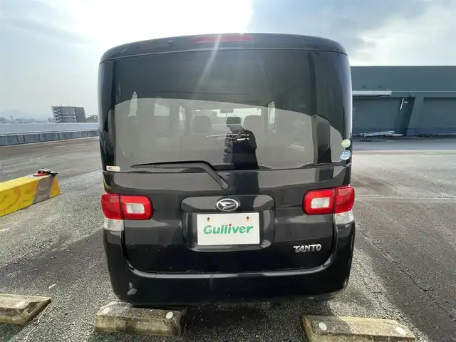 ダイハツ タント X 熊本県 2009(平21)年 6.6万km ブラックマイカ 保証書/取扱説明書/純正フロアマット/純正ホイールキャップ/電動格納ミラー/ハロゲン