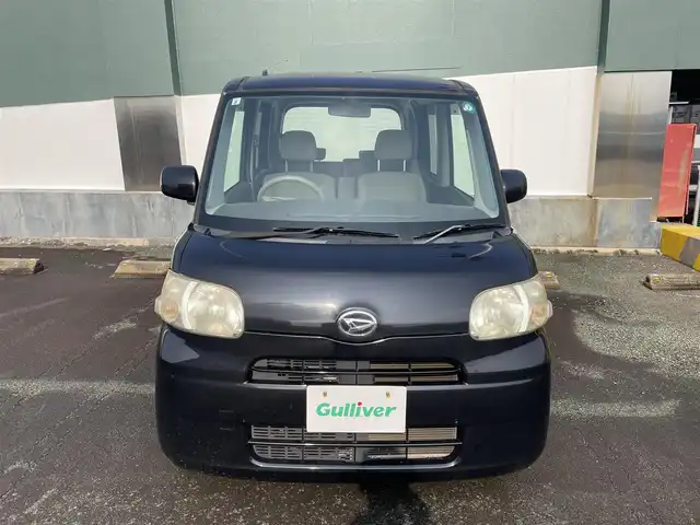 ダイハツ タント X 熊本県 2009(平21)年 6.6万km ブラックマイカ 保証書/取扱説明書/純正フロアマット/純正ホイールキャップ/電動格納ミラー/ハロゲン