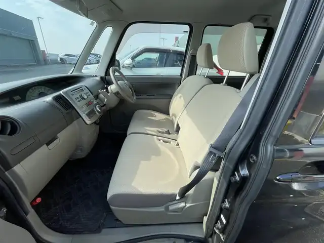 ダイハツ タント X 熊本県 2009(平21)年 6.6万km ブラックマイカ 保証書/取扱説明書/純正フロアマット/純正ホイールキャップ/電動格納ミラー/ハロゲン