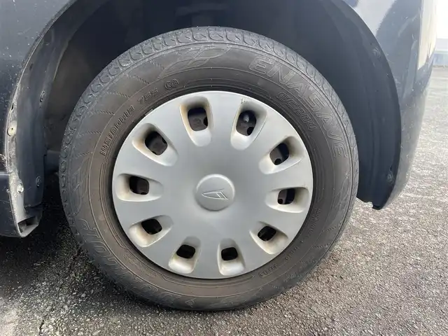 ダイハツ タント X 熊本県 2009(平21)年 6.6万km ブラックマイカ 保証書/取扱説明書/純正フロアマット/純正ホイールキャップ/電動格納ミラー/ハロゲン