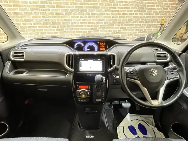 スズキ ソリオ バンディット HV MV 岩手県 2016(平28)年 9.9万km ブーストブルーパールメタリック ワンオーナー/４WD/両側パワースライドドア/全方位モニター/クルーズコントロール/デュアルカメラブレーキサポート/レーンアシスト/誤発進抑制機能/横滑り防止装置/アイドリングストップ/純正メモリナビ/フルセグTV/ETC/ドライブレコーダー/シートヒーター/ロールサンシェード/シートバックテーブル/LEDヘッドライト/純正１５インチアルミホイール