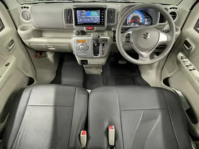 スズキ エブリィ ワゴン PZターボ スペシャル 滋賀県 2023(令5)年 0.3万km ブルーイッシュブラックパール3 Panasonic 7インチナビ/・フルセグTV・フルセグTV・DVD・CD/バックカメラ/両側パワースライドドア/前後ドライブレコーダー/運転席シートヒーター/プッシュスタート/スマートキー/スペアキー/LEDヘッドライト/レーンキープアシスト/リアソナー/ETC