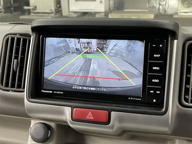 スズキ エブリィ ワゴン PZターボ スペシャル 滋賀県 2023(令5)年 0.3万km ブルーイッシュブラックパール3 Panasonic 7インチナビ/・フルセグTV・フルセグTV・DVD・CD/バックカメラ/両側パワースライドドア/前後ドライブレコーダー/運転席シートヒーター/プッシュスタート/スマートキー/スペアキー/LEDヘッドライト/レーンキープアシスト/リアソナー/ETC