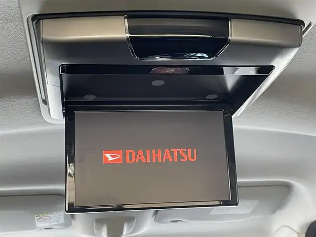 ダイハツ タント カスタム X SA 群馬県 2014(平26)年 10.5万km ナイトシャドーパープルクリスタルM 純正８インチナビ　/純正後席モニター　/フルセグ・Ｂｌｕｅｔｏｏｔｈ・CD・DVD　/バックカメラ　/電動スライドドア　/衝突軽減ブレーキ　/スタッドレス車載/横滑り防止装置　/プッシュスタート　/オートライト　/フロアマット