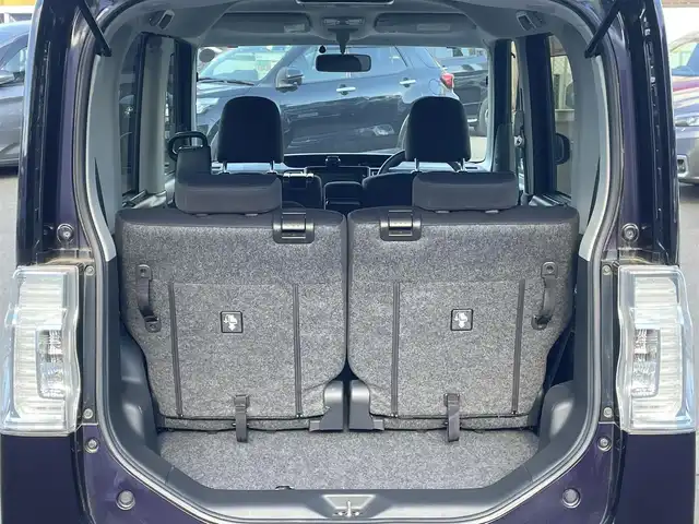 ダイハツ タント カスタム X SA 群馬県 2014(平26)年 10.5万km ナイトシャドーパープルクリスタルM 純正８インチナビ　/純正後席モニター　/フルセグ・Ｂｌｕｅｔｏｏｔｈ・CD・DVD　/バックカメラ　/電動スライドドア　/衝突軽減ブレーキ　/スタッドレス車載/横滑り防止装置　/プッシュスタート　/オートライト　/フロアマット