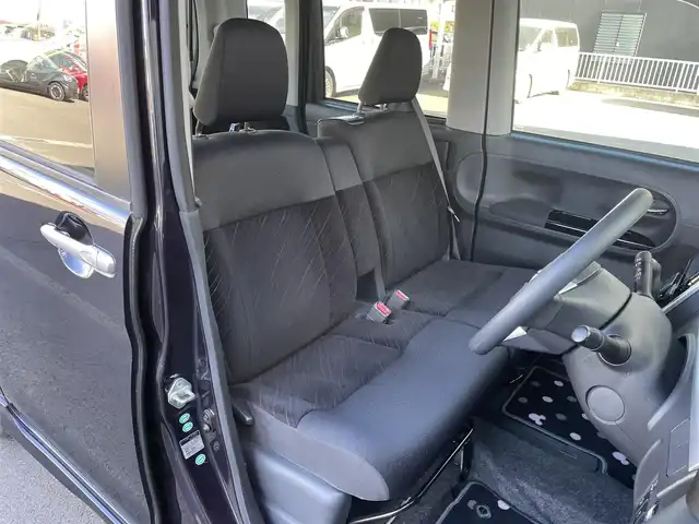 ダイハツ タント カスタム X SA 群馬県 2014(平26)年 10.5万km ナイトシャドーパープルクリスタルM 純正８インチナビ　/純正後席モニター　/フルセグ・Ｂｌｕｅｔｏｏｔｈ・CD・DVD　/バックカメラ　/電動スライドドア　/衝突軽減ブレーキ　/スタッドレス車載/横滑り防止装置　/プッシュスタート　/オートライト　/フロアマット