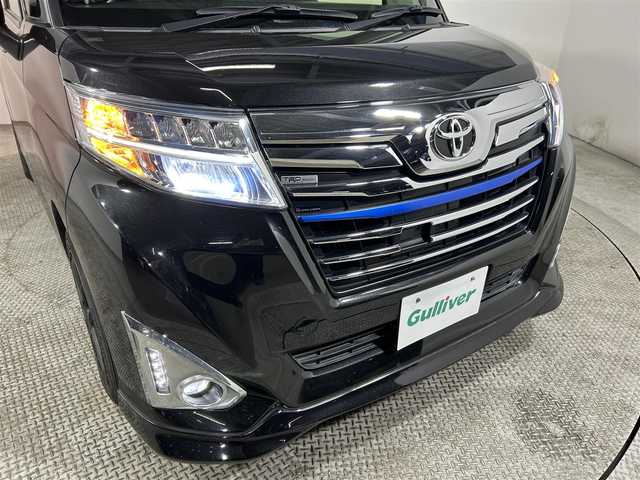 トヨタ ルーミー カスタムG－T 大阪府 2016(平28)年 5万km ブラックマイカメタリック 純正ナビ(フルセグ/DVD再生/Bluetooth) 衝突軽減 後席モニター 両側パワースライドドア バックカメラ ETC クルコン シートヒーター レーンアシスト オートライト スマートキー 禁煙車