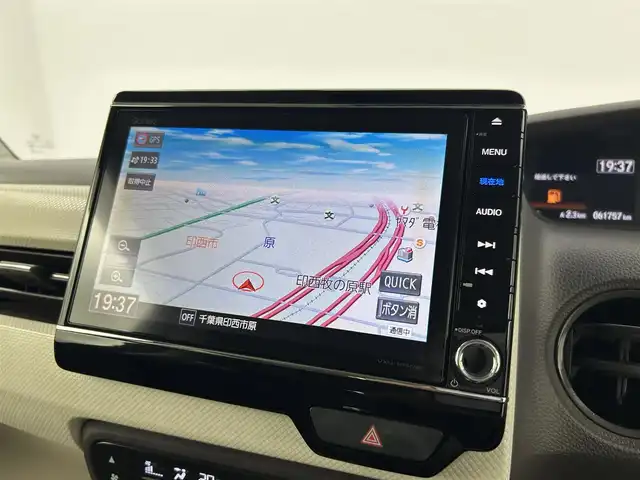 ホンダ Ｎ ＢＯＸ G L ターボ ホンダセンシング 千葉県 2017(平29)年 6.2万km 青Ｍ Honda SENSING/・衝突軽減ブレーキ/・レーンキープアシスト/・先行車発進お知らせ/・標識認識機能/純正8インチナビ/CD DVD Bluetooth USB SD AppleCarPlay/バックモニター/LEDオートヘッドライト/レーダークルーズコントロール/両側パワースライドドア/スポーツペダル/パドルシフト/社外15インチアルミホイール/リアクリアランスソナー/スマートキー2本/フルセグTV/ビルトインETC