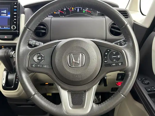 ホンダ Ｎ ＢＯＸ G L ターボ ホンダセンシング 千葉県 2017(平29)年 6.2万km 青Ｍ Honda SENSING/・衝突軽減ブレーキ/・レーンキープアシスト/・先行車発進お知らせ/・標識認識機能/純正8インチナビ/CD DVD Bluetooth USB SD AppleCarPlay/バックモニター/LEDオートヘッドライト/レーダークルーズコントロール/両側パワースライドドア/スポーツペダル/パドルシフト/社外15インチアルミホイール/リアクリアランスソナー/スマートキー2本/フルセグTV/ビルトインETC