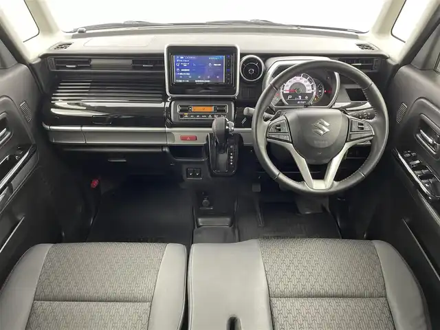 スズキ スペーシア カスタム HYBRID XS ターボ 福井県 2020(令2)年 8.1万km ムーンライトバイオレットPM 4WDターボ/ワンオーナー/社外メモリナビ/【CD/DVD/SD/Bluetooth/USB/フルセグ】/両側パワースライドドア /デュアルセンサーブレーキサポート/レーンキープ /クルーズコントロール/アイドリングストップ/コーナーセンサー /LEDオートヘッドライト/フォグライト/パドルシフト/シートヒーター /ハーフレザー/サンシェード/サーキュレーター/ヒーター付きオートリトラミラー  /背面テーブル/純正フロアマット/ドアバイザー/カスタム専用テール積み込み