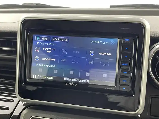 スズキ スペーシア カスタム HYBRID XS ターボ 福井県 2020(令2)年 8.1万km ムーンライトバイオレットPM 4WDターボ/ワンオーナー/社外メモリナビ/【CD/DVD/SD/Bluetooth/USB/フルセグ】/両側パワースライドドア /デュアルセンサーブレーキサポート/レーンキープ /クルーズコントロール/アイドリングストップ/コーナーセンサー /LEDオートヘッドライト/フォグライト/パドルシフト/シートヒーター /ハーフレザー/サンシェード/サーキュレーター/ヒーター付きオートリトラミラー  /背面テーブル/純正フロアマット/ドアバイザー/カスタム専用テール積み込み