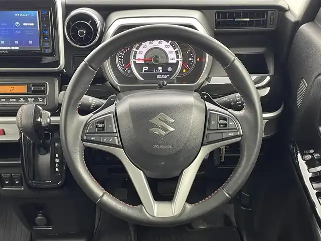 スズキ スペーシア カスタム HYBRID XS ターボ 福井県 2020(令2)年 8.1万km ムーンライトバイオレットPM 4WDターボ/ワンオーナー/社外メモリナビ/【CD/DVD/SD/Bluetooth/USB/フルセグ】/両側パワースライドドア /デュアルセンサーブレーキサポート/レーンキープ /クルーズコントロール/アイドリングストップ/コーナーセンサー /LEDオートヘッドライト/フォグライト/パドルシフト/シートヒーター /ハーフレザー/サンシェード/サーキュレーター/ヒーター付きオートリトラミラー  /背面テーブル/純正フロアマット/ドアバイザー/カスタム専用テール積み込み