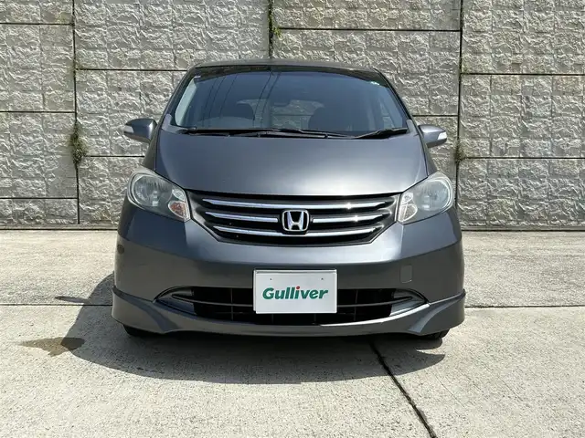 ホンダ フリード Gエアロ 長崎県 2011(平23)年 10.1万km ポリッシュドメタルメタリック 純正HDDナビ/(フルセグ/CD/DVD)/フルセグテレビ/両側パワースライドドア/ETC/HIDヘッドライト/オートライト/スペアキー/取扱説明書