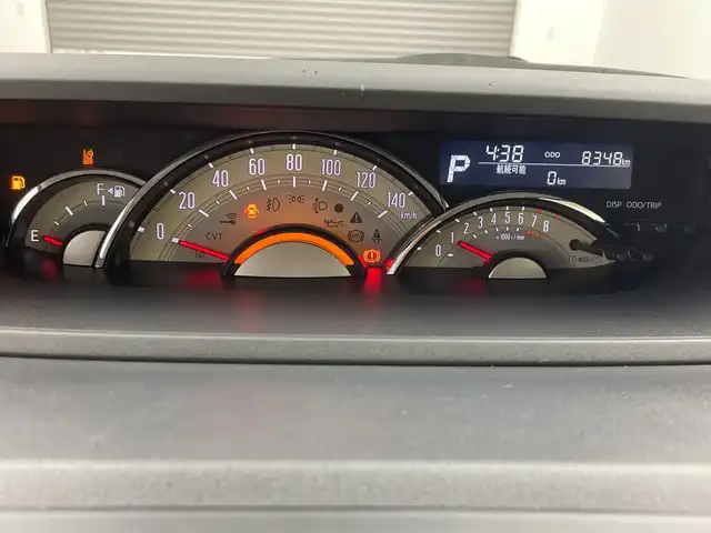 ダイハツ ムーヴ キャンバス G メイクアップ SA Ⅲ 三重県 2018(平30)年 0.9万km パールホワイトⅢ/シルキーブルーパール 2トーン 禁煙車　/純正ナビ　/両側パワースライドドア/フルセグＴＶ　/バックカメラ　/エンジンスタートボタン　/オートライト　/オートハイビーム　/横滑り防止　/コーナーセンサー　/レーンキープアシスト　/ＬＥＤヘッドライト　/スマートキー　/フロアマット