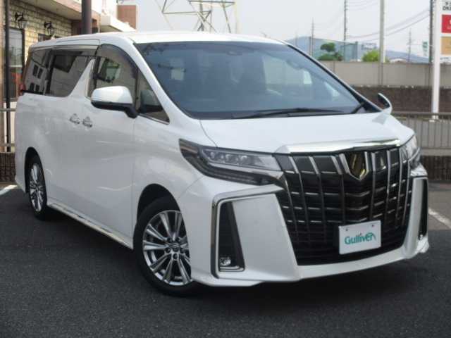 トヨタ アルファード S タイプゴールドⅡ 岡山県 2021(令3)年 3.2万km ホワイトパールクリスタルシャイン 【 Toyota Safety Sense 】/・LTA/・PKSB/・PCS/・BSM/・RCTA/・RSA/***********************/ワンオーナー/純正ディスプレイオーディオ/純正12.1インチプリップダウンテレビ/DVDデッキ/Bluetooth/バックカメラ/シーケンシャルターンランプ/三眼LEDライト/パワーバックドア/両側パワースライドドア/ハーフレザーシート/社外ドラレコ（前後３６０℃）/デジタルインナーミラー/フロント・リアソナー/オートライト/ビルトインETC/純正フロアマット/純正18AW/スマートキー2個/オットマン（セカンドシート）/取説・保証書/スペアタイヤ有