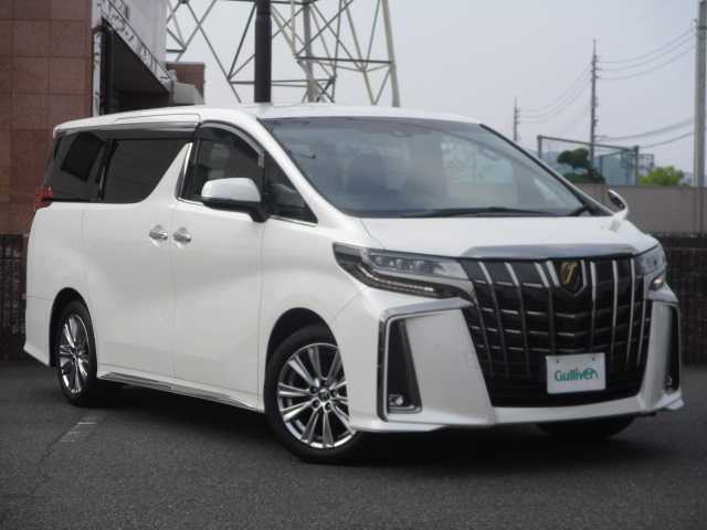 トヨタ アルファード S タイプゴールドⅡ 富山県 2021(令3)年 3.2万km ホワイトパールクリスタルシャイン 【 Toyota Safety Sense 】/・LTA/・PKSB/・PCS/・BSM/・RCTA/・RSA/***********************/ワンオーナー/純正ディスプレイオーディオ/純正12.1インチプリップダウンテレビ/DVDデッキ/Bluetooth/バックカメラ/シーケンシャルターンランプ/三眼LEDライト/パワーバックドア/両側パワースライドドア/ハーフレザーシート/社外ドラレコ（前後３６０℃）/デジタルインナーミラー/フロント・リアソナー/オートライト/ビルトインETC/純正フロアマット/純正18AW/スマートキー2個/オットマン（セカンドシート）/取説・保証書/スペアタイヤ有