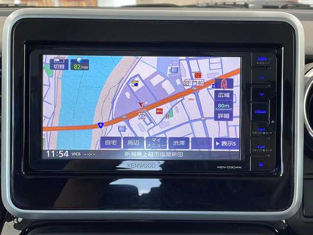 スズキ スペーシア カスタム HYBRID XS 岐阜県 2018(平30)年 4.1万km ピュアホワイトP 4WD/社外SDナビ(MDV-D304W)/CD/ワンセグテレビ/コーナーセンサー/衝突被害軽減ブレーキ/レーンキープアシスト/両側パワースライドドア/ハーフレザーシート/ベンチシート/シートヒーター /LEDヘッドライト/オートライト/オートハイビーム/フォグランプ/スマートキー/プッシュスタート/純正15インチアルミホイール/バックカメラ/ETC