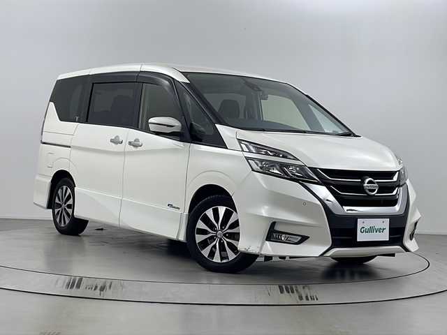 日産 セレナ ハイウェイスター 埼玉県 2016(平28)年 4.3万km ブリリアントホワイトパール エマージェンシーブレーキ/プロパイロット/純正メモリナビ(型式：MM316D-W)/全方位カメラ/片側パワースライドドア/前後ドライブレコーダー/純正１６インチAW/純正フロアマット/プッシュスタート/スマートキー/快適パッケージ