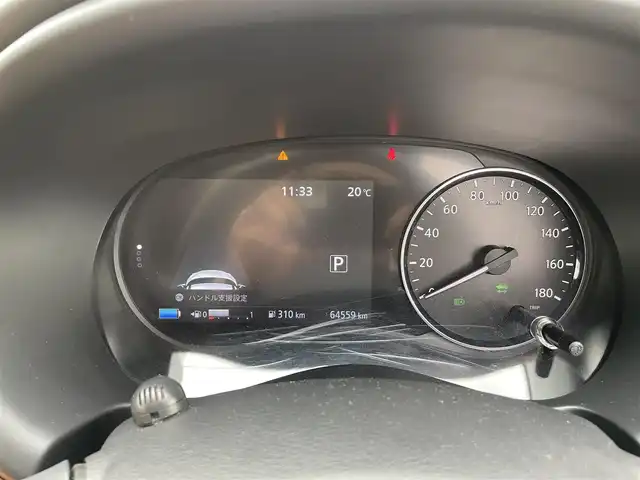 日産 キックス X ツートーンインテリアED 熊本県 2020(令2)年 6.5万km ブリリアントホワイトパール 純正ナビ　BT/CD/DVD/SD/AM/FM/・フルセグTV/全方位カメラ/・バックカメラ/ビルトインETC/前方ドラレコ/プロパイロット/・オートクルーズコントロール/インテリジェントルームミラー/ステアリングリモコン/・ステアリングヒーター/オートブレーキホールド/・電子パーキングブレーキ/D/Nシートヒーター/オートエアコン/プッシュスタート/・スマートキー/純正AW/純正ドアバイザー/純正フロアマット