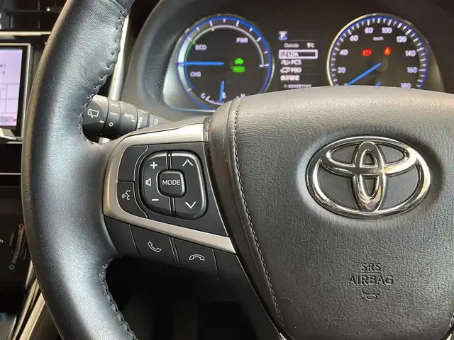 トヨタ ハリアー ハイブリッド プレミアム 岩手県 2018(平30)年 6.9万km ホワイトパールクリスタルシャイン ワンオーナー/４WD/ムーンルーフ/プリクラッシュセーフティ/レーダークルーズコントロール/レーンディパーチャーアラート/オートマチックハイビーム/MTモード付AT/横滑り防止装置/オートブレーキホールド/パワーバックドア/運転席パワーシート/アイドリングストップ/社外ナビ/フルセグTV/Msスピードエアロ/LEDヘッドランプ/２２インチアルミホイール/車高調